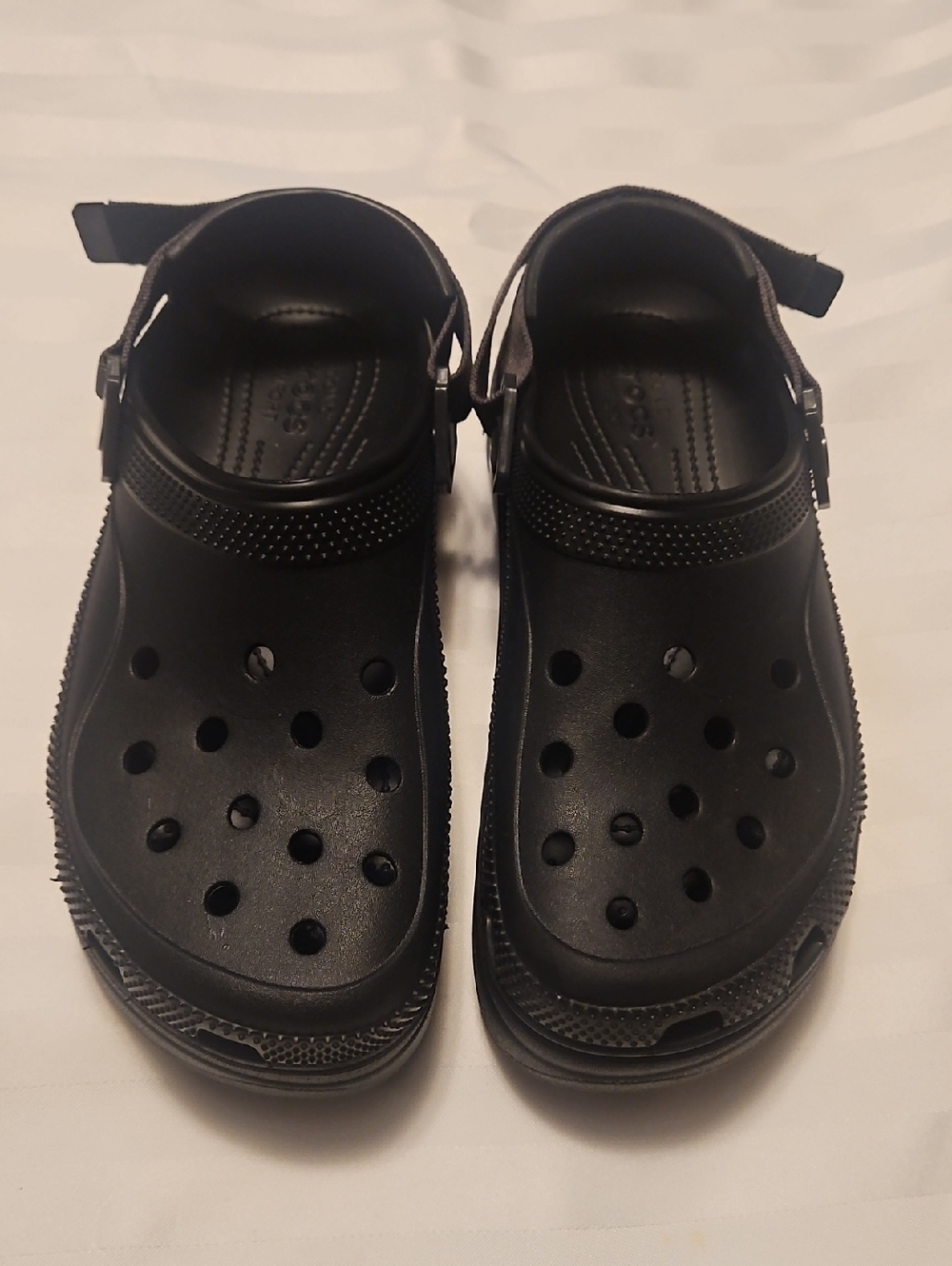 Adult Black Clog Sandals - Casual Comfort
